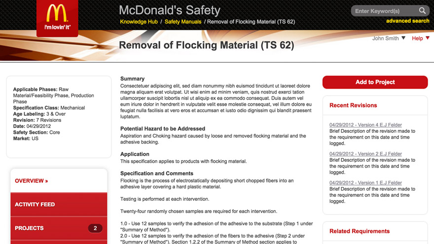 mcdonalds Project by Phil Keiken