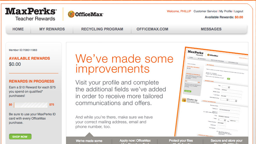 officemax Project by Phil Keiken